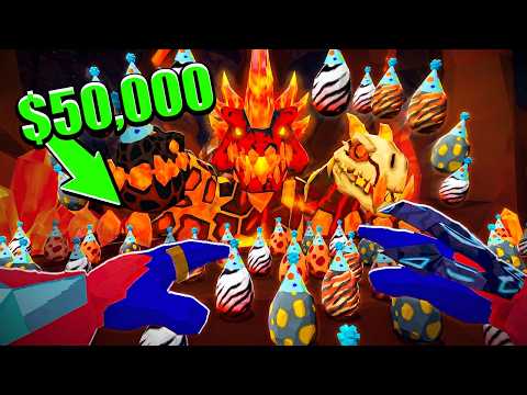 Spending $50,000 To BEAT DINOS RAIDS in UG VR's NEW UPDATE