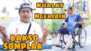 mau ngerjain bakso somplak zemoen es wawan malah kena sial || komedi keluarga marsya