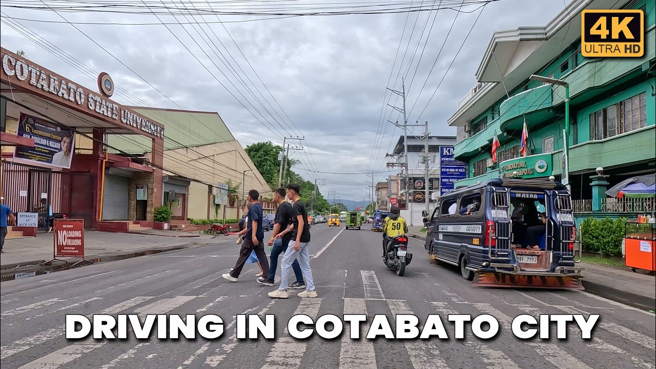 Friday Morning Drive in Cotabato City | Rosary Heights XII to Rosary Heights X via Sousa Street