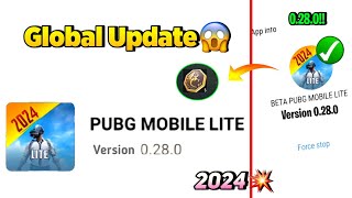 😱Pubg Lite 0.28.0😳 New Update 2024 | Pubg Mobile Lite 0.28.0 Update 2024 🔥