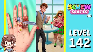Screwscapes Level 142 Solution Walkthrough
