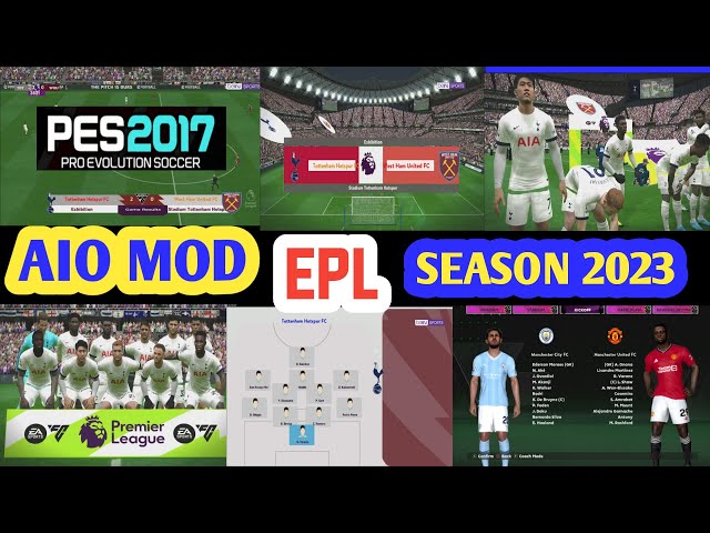 PES 2017 Premier League Mod 2023