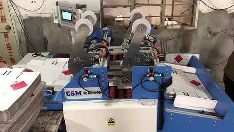 Semi-Automatic Double Side Tape Applicator KS-1000A  3