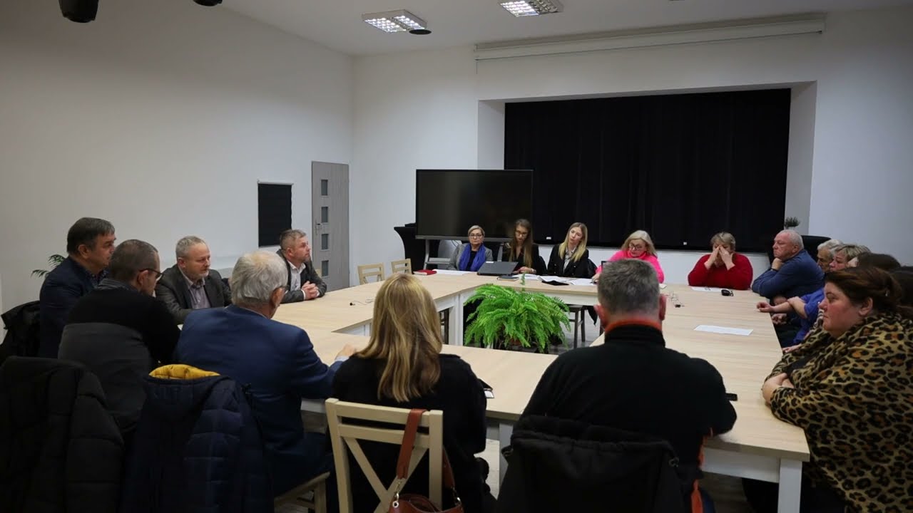 Spotkanie R. G. Wińsko z Zarządem Pow. Woł., w sprawie remontu dróg powiatowych (29.11.2022 GOSTiR)