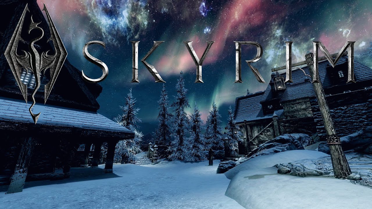 Skyrim | Winter | Relaxing Music & Ambience