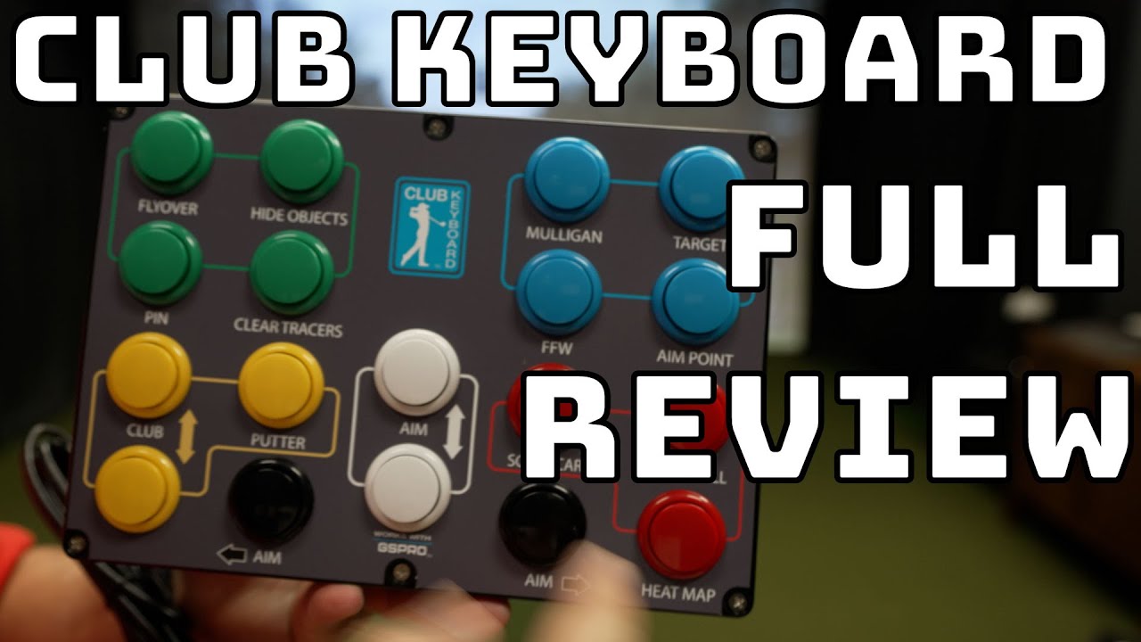 Club Keyboard Golf Simulator Control Box - Full Review
