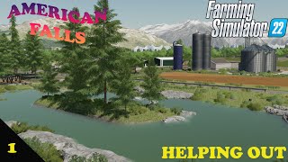 American Falls Ep 1   Saving the community   Farm Sim 22