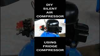 DIY SILENT AIR COMPRESSOR #shorts