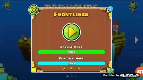 FRONTLINE GEOMETRY DASH WORLD #BEST BEAT