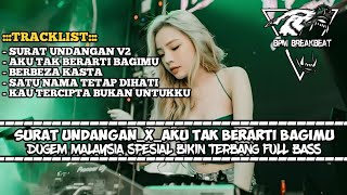 DJ SURAT UNDANGAN BREAKBEAT TERBARU 2025 | DUGEM BREAKBEAT MALAYSIA TERBARU 2025 FULL BASS
