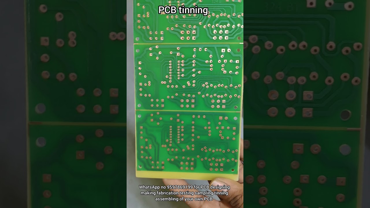 PCB tinning | pcb design and manufacturing 