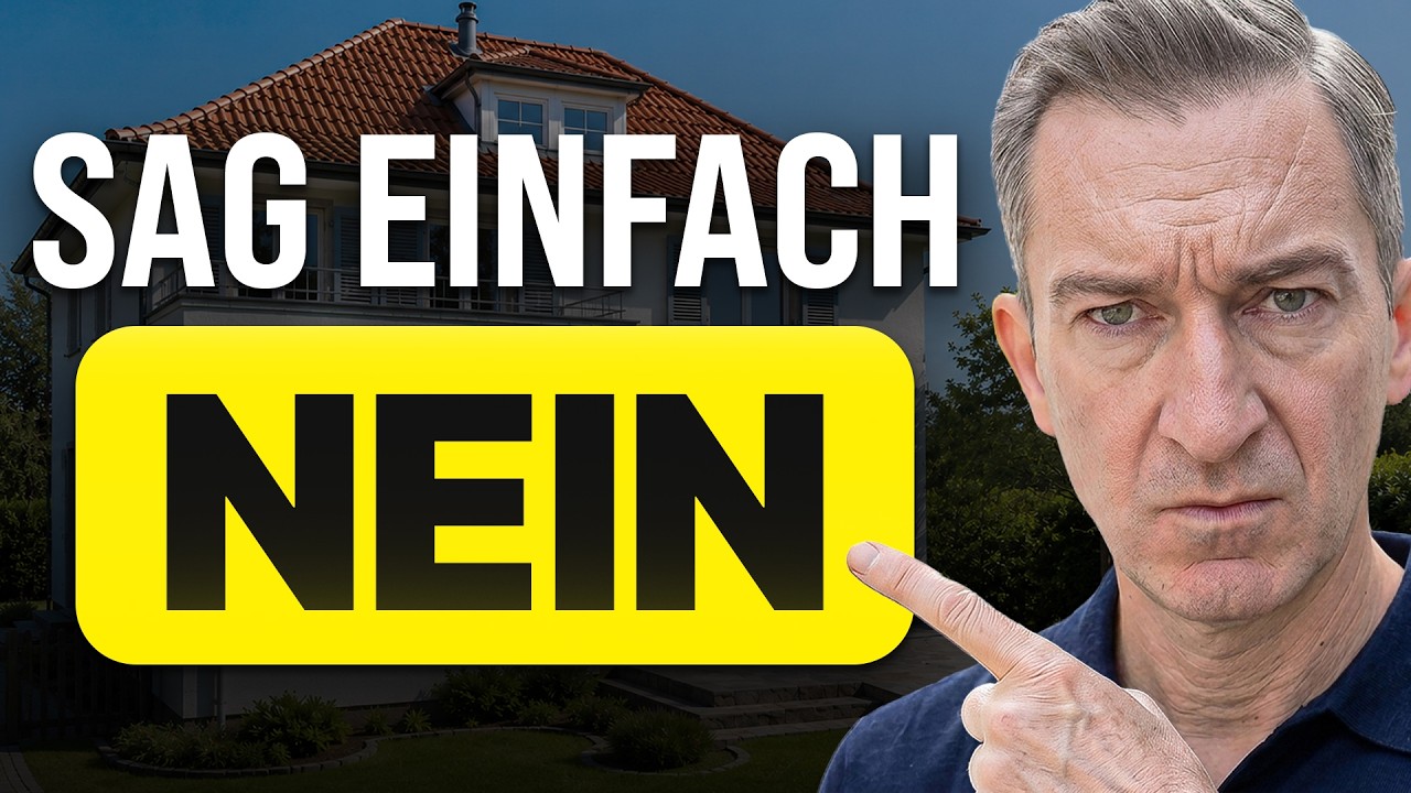 Stimme NIEMALS diesen 5 Dingen zu, wenn du eine Immobilie kaufst!
