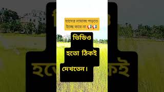 যাদের নামাজ পড়তে ইচ্ছে করে না 📢📢 #educational #ytshorts #trending #islamic