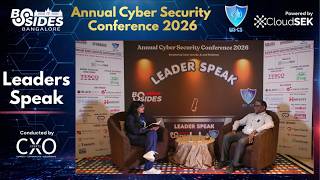 Leaders Speak | Deciphering Cybersec AI, & Resilience with Senthil Rajan | BSides Bangalore 2026