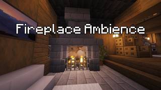 Relaxing Minecraft Fireplace Ambience