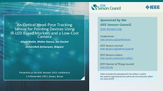 An Optical Head-Pose Tracking Sensor for Pointing Devices Using IR-LED Based Markers and a Low-Cost