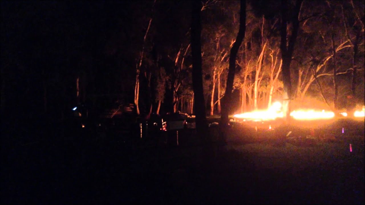 Lighting a Bonfire Down Under - YouTube