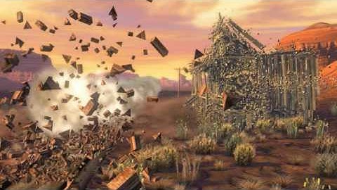 NVIDIA Supersonic Sled PhysX Demo