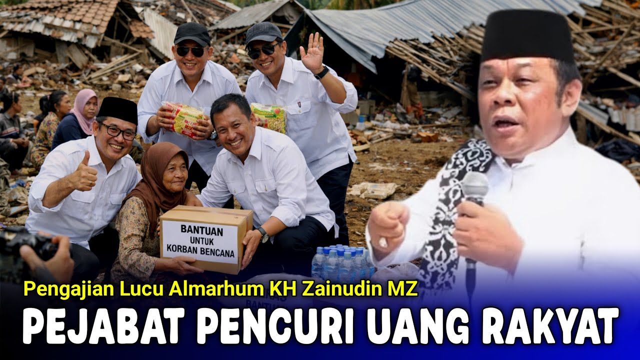 PENGAJIAN TERLUCU‼️KH ZAINUDIN MZ - PEJABAT KORUPTOR YANG MEMBUAT RAKYAT SENGSARA