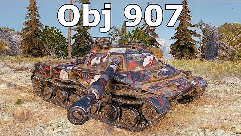 World of Tanks Object 907 - 8 Kills 9K Damage | 6 Minute Bullets
