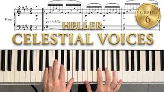 Heller – Celestial Voices Op. 45 No. 9 | AMEB Grade 6 Piano #pianist