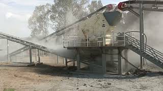 How to crush asphalt and Concrete aggregate