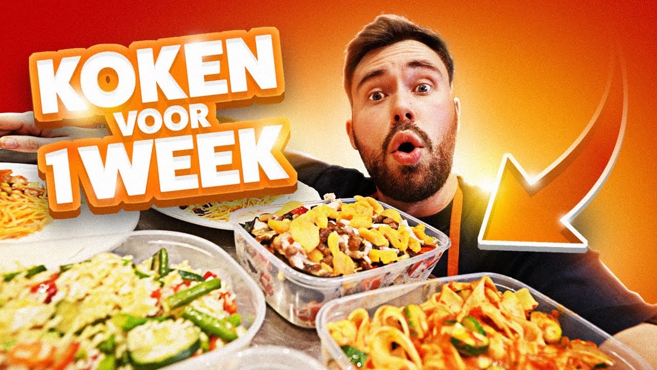 Ik had 1 Uur Tijd om voor de Hele Week te Koken