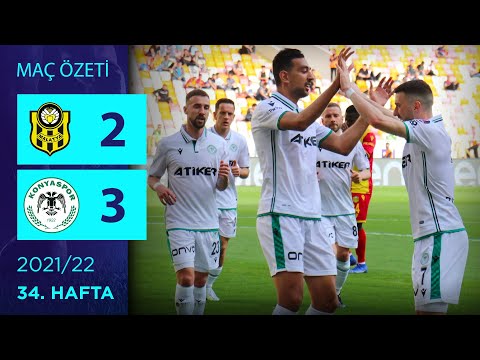 ÖZET: Yeni Malatyaspor 2-3 Konyaspor | 34. Hafta - 2021/22