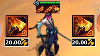 " 20.00 AS " Yone + Hellfire Hatchet !??
