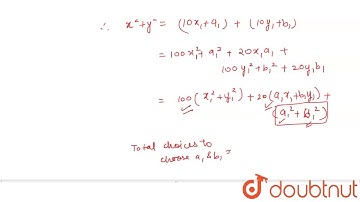 Two non-negative integers x and y are chosen at random with replacement. The probability that `x^(2)