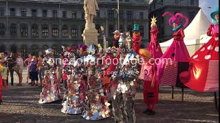Mirror Family At B-Fit In The Street University Square Bucharest Romania
