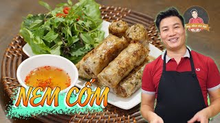 Đổi vị với nem cốm lạ miệng mà ngon