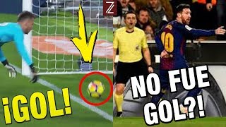 Top10 GOLES CELEBRADOS QUE NO FUERON GOL POR EL ¡ÁRBITRO!