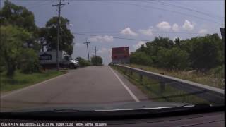 Lowes Truck Ran Threw Stop Sign and almost hit me!