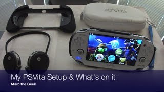 My Psvita Setup & Whats On It