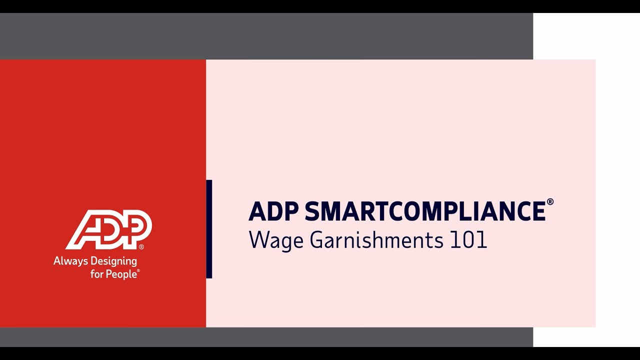 Удержания из заработной платы ADP SmartCompliance 101