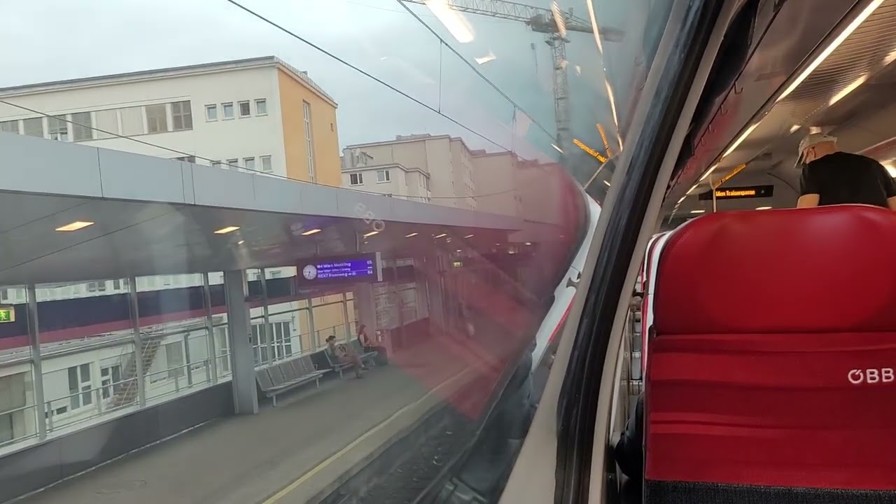 REX3 Mitfahrt Wien Mitte Landstraße nach Floridsdorf (ÖBB Cityjet Doppelstockwagen)(20.06.2024)