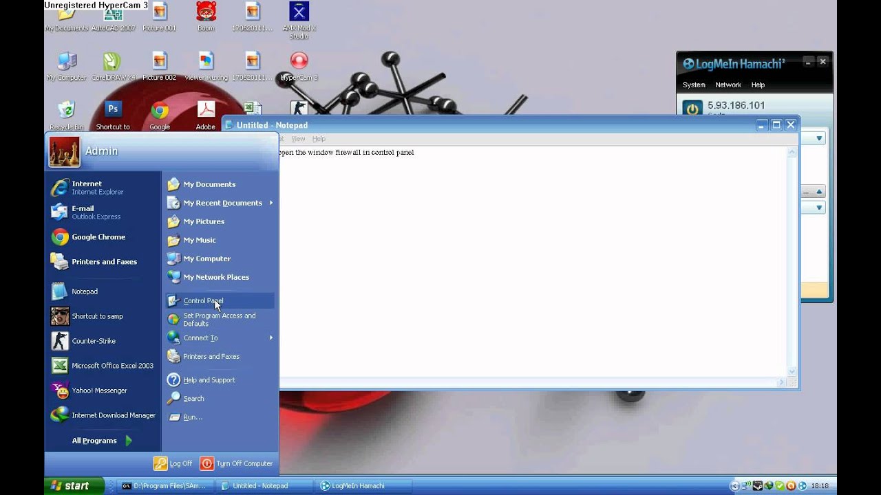How To Create Cs1 6 Server With Hamachi YouTube How to create cs1 6 server with hamachi youtube