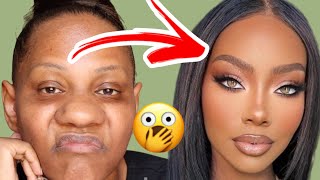 Makeup Transformation 😱😱 #makeuptutorial