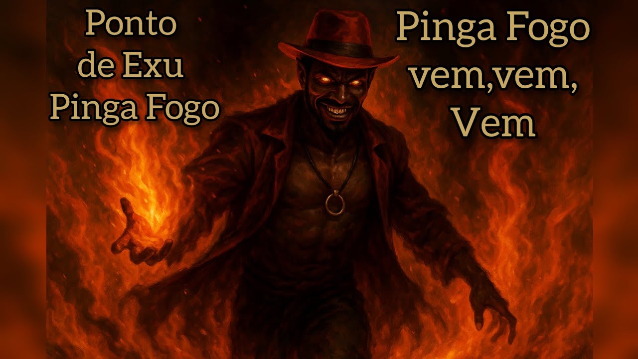 Ponto de Exu Pinga Fogo: Pinga Fogo vem, vem, vem