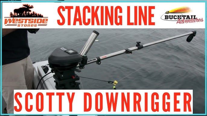 How to Install a Downrigger on a Fiberglass Boat with a Scotty 1025 Right  Angle Gunnel Mount 