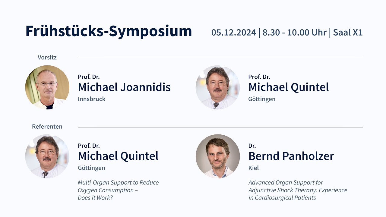 ADVITOS GmbH: Advanced Approaches in the Treatment of Multi-Organ Failure (Symposium DIVI24)