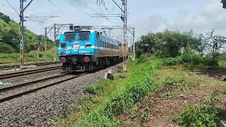 09627 Ajmer Solapur Special Fare Express Curves Pass Talegaon