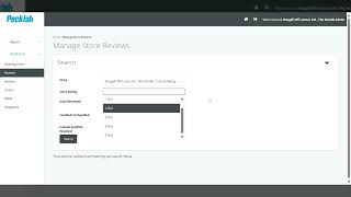 Admin Dashboard - Customer Reviews