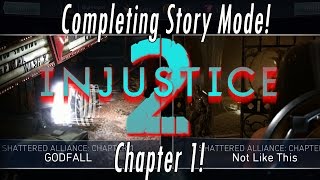 Completing All Story Mode Chapter 1 - Shattered Alliance Battles! How To Beat Robin Injustice 2 App! screenshot 2