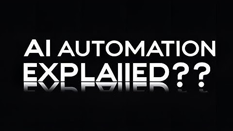 What Is AI Automation? Explained Simply with Real Examples