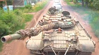 Как угнали украинский танк ополченцы России