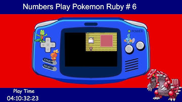 Random Numbers Play Pokemon Ruby