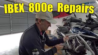 Making Some Repairs on the CFMoto IBEX 800E (Extra Footage)
