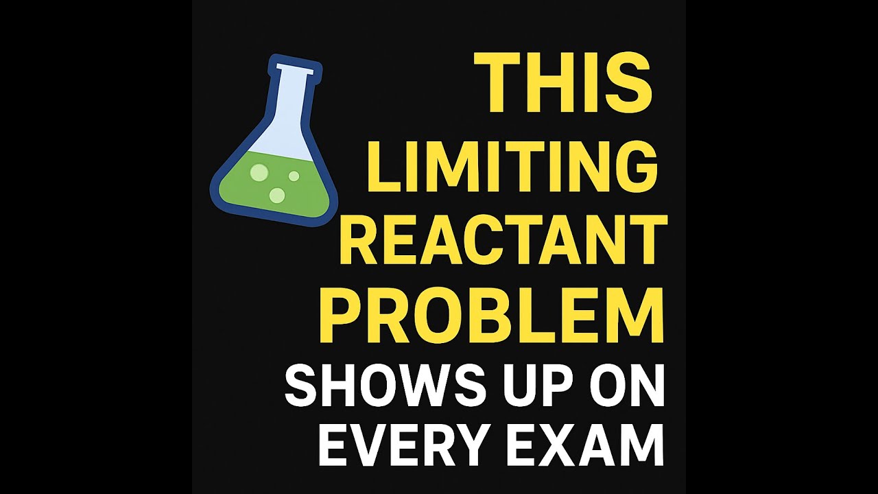 This Is the Limiting Reactant Problem Everyone Should Know - YouTube